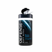 defense body wipes regular scent for post workout skin hygiene with tea tree and eucalyptus oil