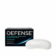 defense all natural oatmeal soap bar for athletes with antibacterial and exfoliating properties