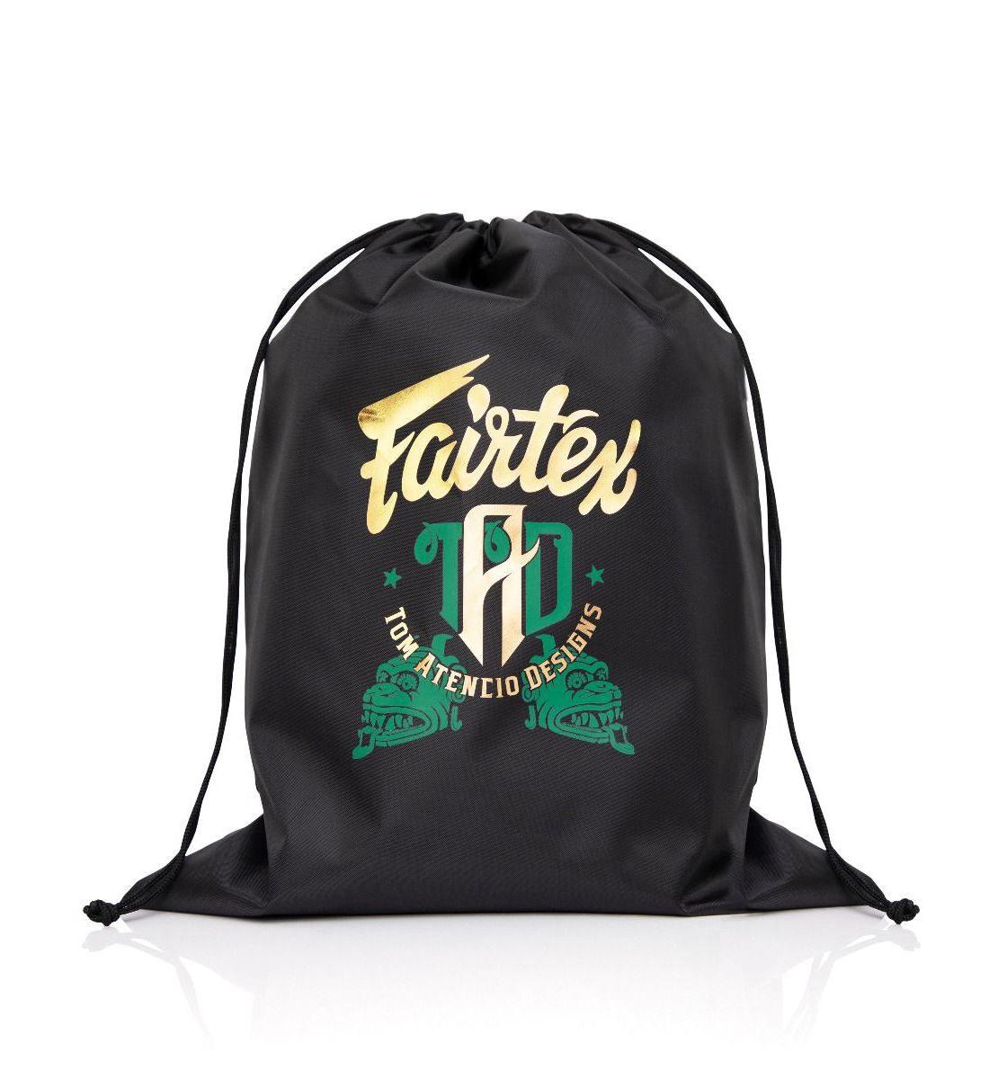 Fairtex resurrection boxing gloves bgv premium in black and gold, handcrafted muay thai gloves for training and sparring, built for performance and protection