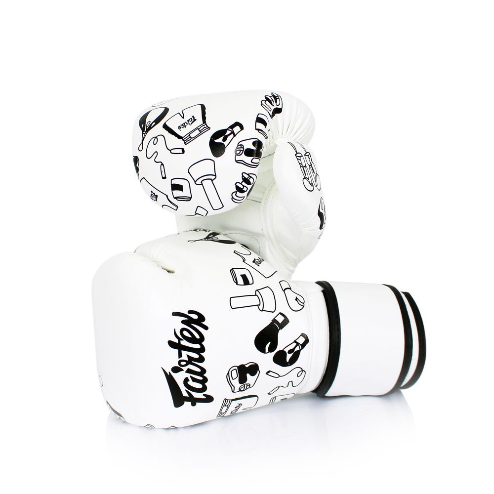 Fairtex ボクシンググローブ 12oz ホワイトグラフィティ Fairtex White Street Art Boxing Gloves BGV14W – Artistic Muay Thai