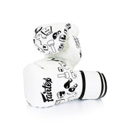 stylish microfiber gloves with vibrant design, ideal for boxing and muay thai training with comfort and durability