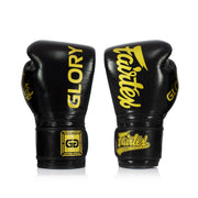 Fairtex x GLORY Kickboxing Boxing Gloves BGVG1 – professional-grade kickboxing gloves with bold design, ideal for training, sparring, and striking performance.