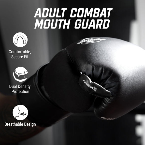 HAYABUSA COMBAT SPORTS MOUTH GUARD AND CASE