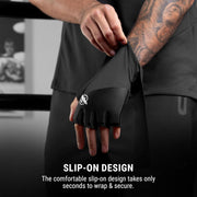 hayabusa elite quick wraps with gel knuckle protection for boxing and mma training
