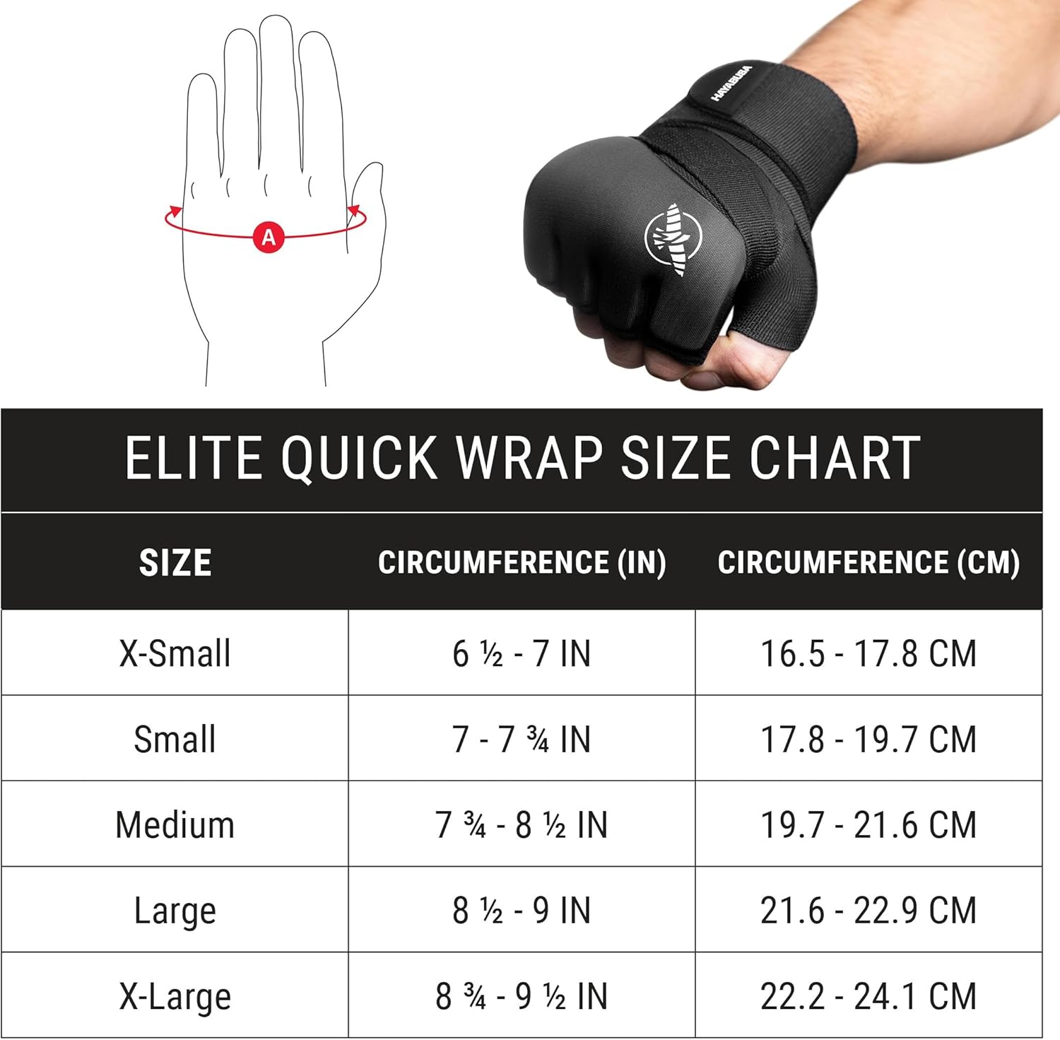 hayabusa elite quick wraps with gel knuckle protection for boxing and mma training