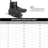 Hayabusa pro boxing shoes with lightweight build, ankle support, and superior grip for optimal performance in the boxing ring