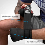Hayabusa Elite Quick Wraps 2 boxing hand wraps for wrist support and knuckle protection during training and sparring.