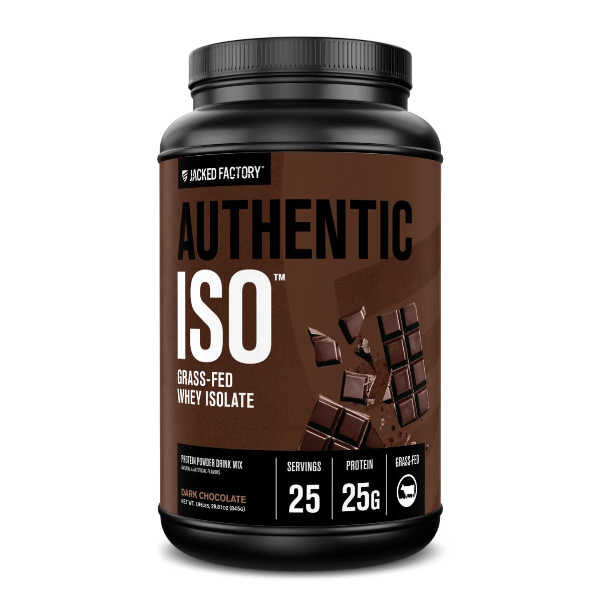 JACKED FACTORY AUTHENTIC ISO PROTEIN - 25 SERVINGS