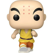 Funko Pop! vinyl figure of a character in orange and yellow outfit on a white background