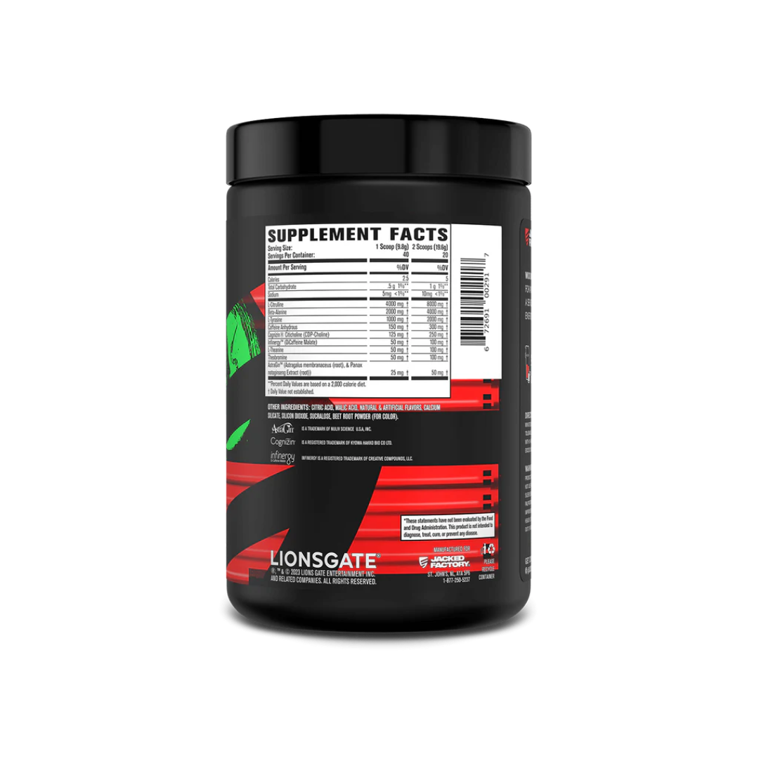 JACKED FACTORY x JOHN WICK - WICK MODE PRE-WORKOUT