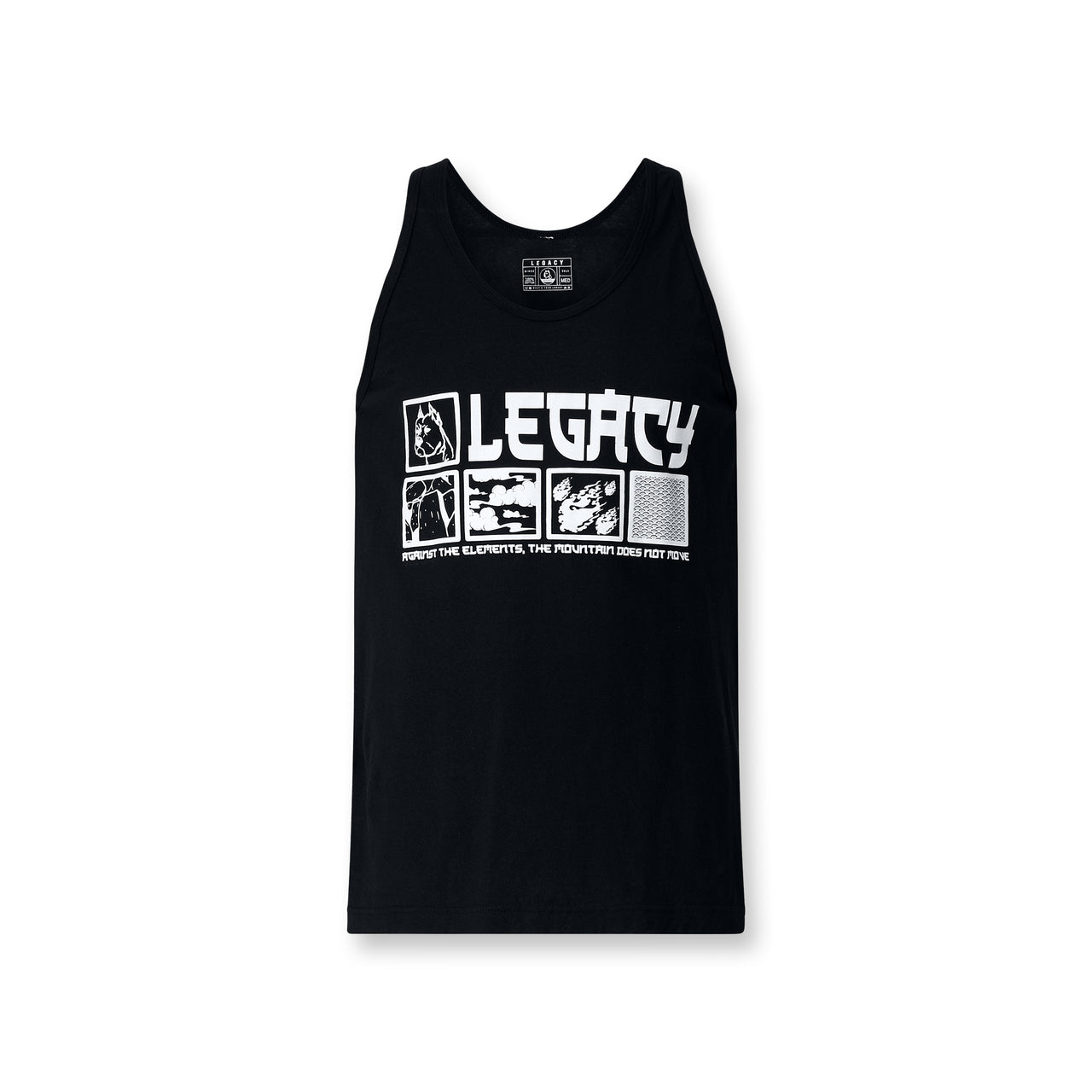 Legacy Elements Tank Top – lightweight cotton martial arts training tank for gym and everyday wear