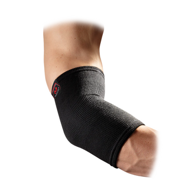 McDavid elastic elbow sleeve providing mild compression and support for arthritis and tendonitis relief