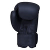 North Fight Co Matte Black Boxing Gloves – Sleek, durable gloves with secure wrist support and layered padding for boxing, Muay Thai, and kickboxing training.