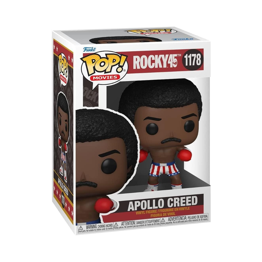 Funko Pop! Apollo Creed figure packaging for Rocky 45th anniversary
