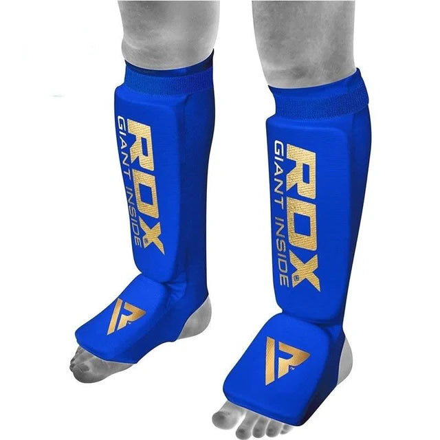 rdx gel padded sock shin guards for muay thai mma kickboxing lightweight supreme shock absorption with secure fit