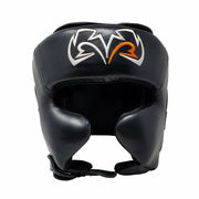 Rival Boxing RHG2 Hybrid Headgear – full face leather sparring helmet for maximum protection and comfort