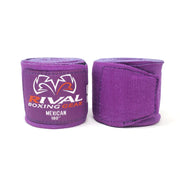 Rival Mexican Handwraps, 180-inch semi-elastic boxing hand wraps for wrist and knuckle protection during training, sparring, and bag work