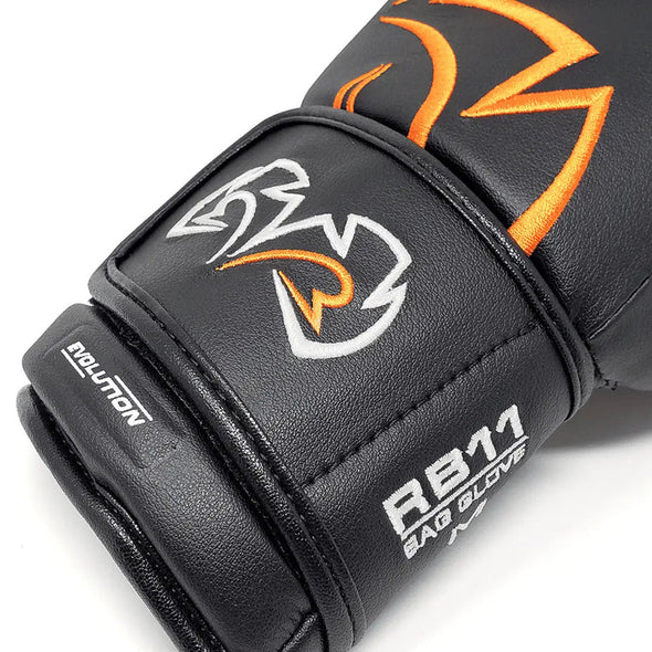 Rival RB11 Evolution Boxing Bag Gloves – Durable Leather Training Gloves with Ergonomic Fit and Wrist Support