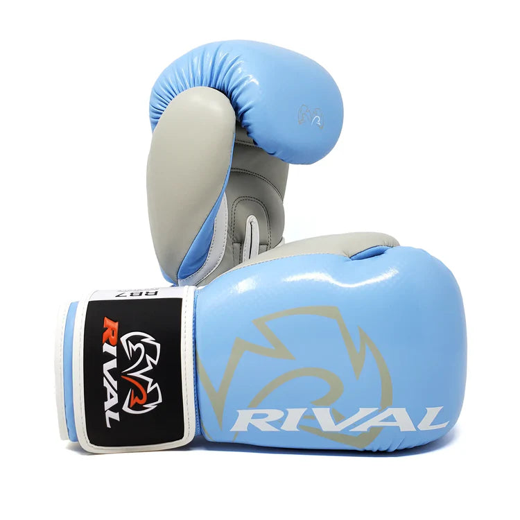 rival rb7 fitness plus bag gloves – synthetic leather boxing gloves with layered foam padding, mesh palm, and hook-and-loop wrist strap for fitness training