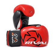 rival rb7 fitness plus bag gloves – synthetic leather boxing gloves with layered foam padding, mesh palm, and hook-and-loop wrist strap for fitness training