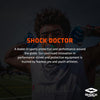 Shock Doctor ankle sleeve with adjustable compression wrap providing moderate support for ankle injuries