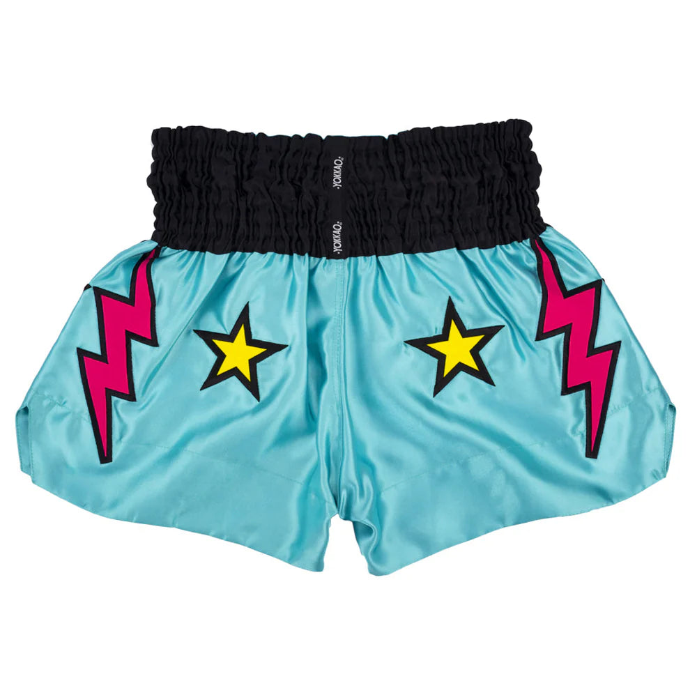 YOKKAO STADIUM CARBONFIT MUAY THAI SHORTS - ISLAND