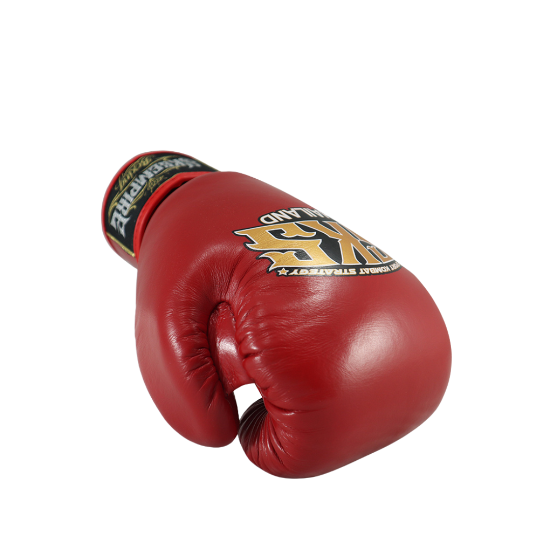 Red boxing glove with 'Ringside' branding on a white background