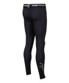 Tatami JJ Club Grappling Spats black for BJJ MMA no-gi training with white JJ Club design