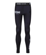 Tatami JJ Club Grappling Spats black for BJJ MMA no-gi training with white JJ Club design