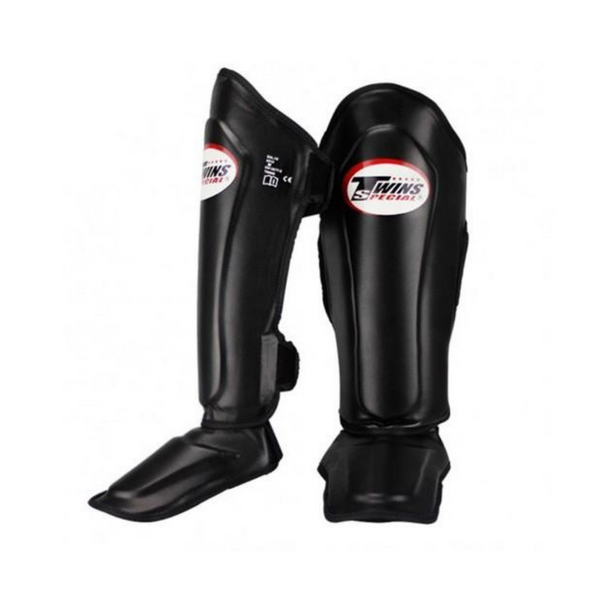 twins special classic shin guards sgs10 for muay thai kickboxing mma with high grade synthetic leather and double padding