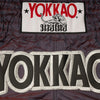 Yokkao logo patch on a dark background