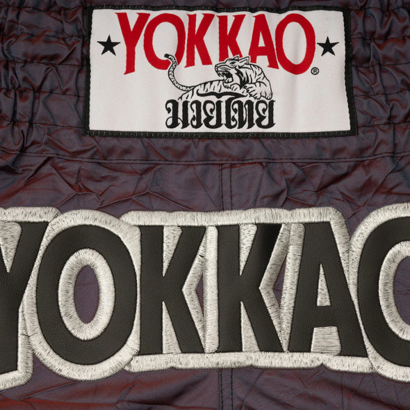 Yokkao logo patch on a dark background