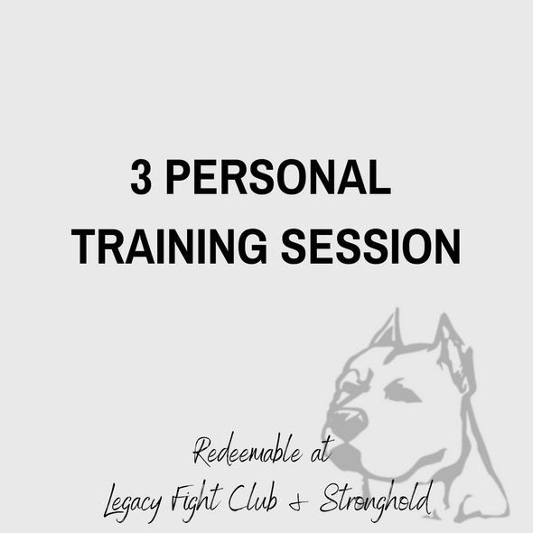 PERSONAL TRAINING SESSIONS AT LEGACY- COACH BAO