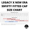 LEGACY X NEW ERA 59FIFTY FITTED CAP - LEGACY FIGHT APPAREL