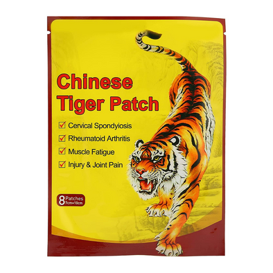 CHINESE TIGER PAIN RELIEF PATCH - 8 PATCHES