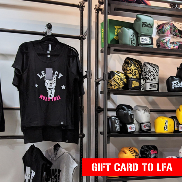 GIFT CARD TO LEGACY FIGHT APPAREL