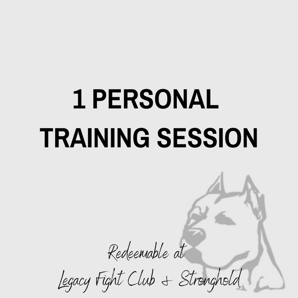 PERSONAL TRAINING SESSIONS AT LEGACY- COACH BAO