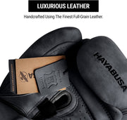 Hayabusa T3 LX Boxing Gloves in Brown – Premium Leather Sparring Gloves for Boxing, Muay Thai, and Kickboxing Training