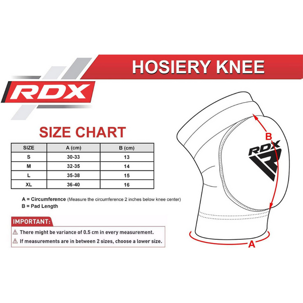 RDX PADDED KNEE SLEEVE PADS FOR MUAY THAI & MMA WORKOUTS
