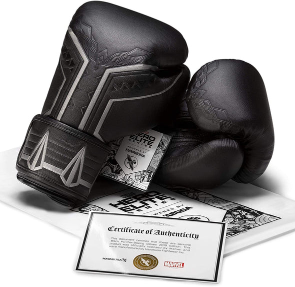 HAYABUSA MARVEL'S BLACK PANTHER BOXING GLOVES