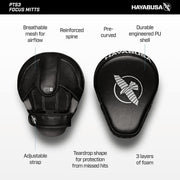 HAYABUSA PTS3 FOCUS MITTS - LEGACY FIGHT APPAREL