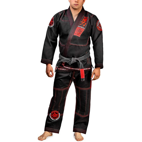 HAYABUSA GOORUDO 3 GOLD WEAVE JIU JITSU GI