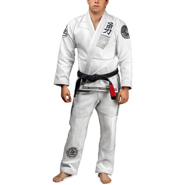 HAYABUSA GOORUDO 3 GOLD WEAVE JIU JITSU GI