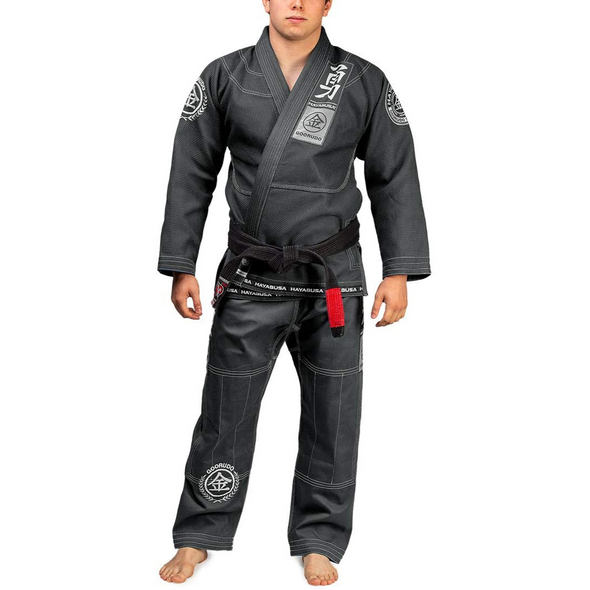 HAYABUSA GOORUDO 3 GOLD WEAVE JIU JITSU GI