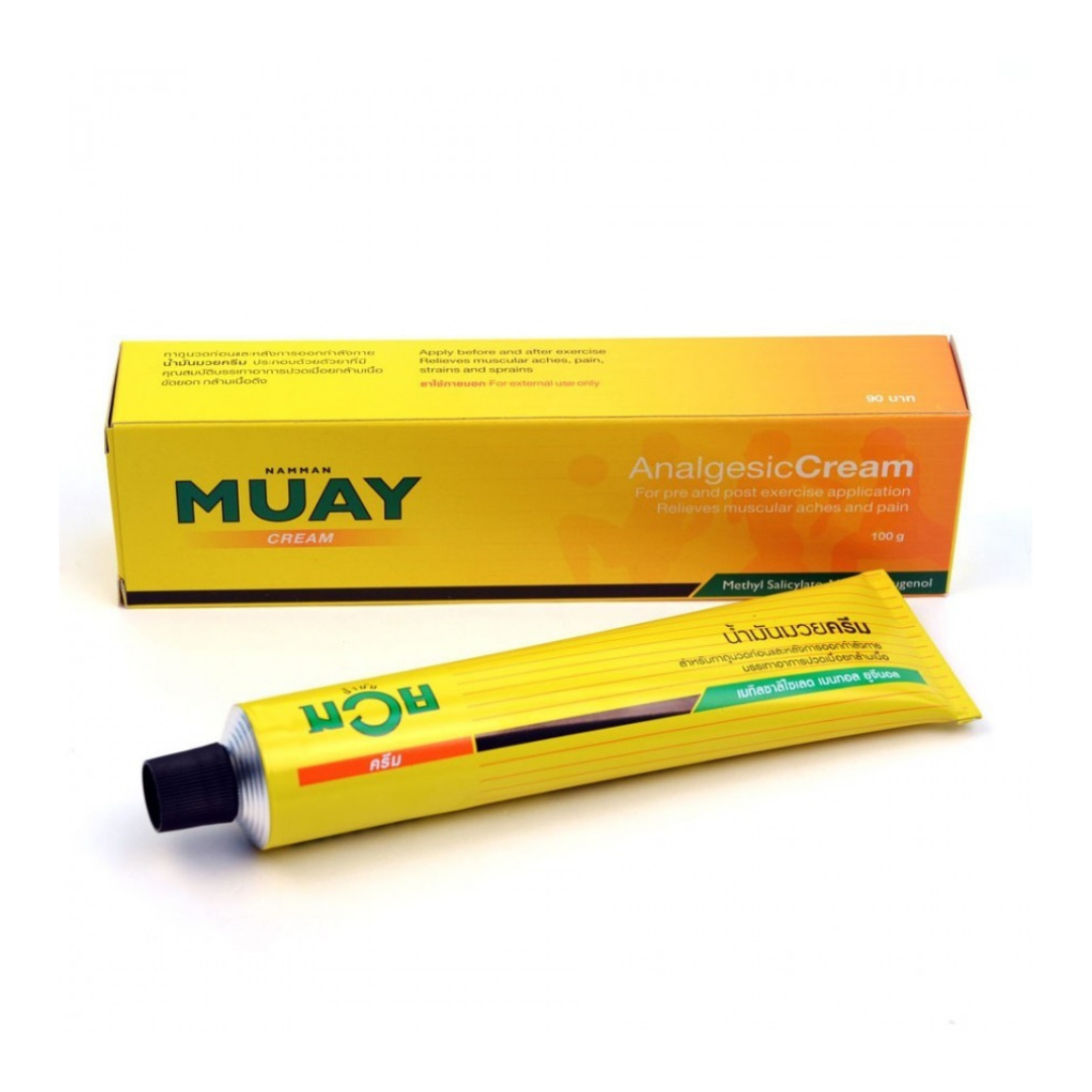 NAMMAN MUAY THAI ANALGESIC PAIN RELIEF CREAM - 100g