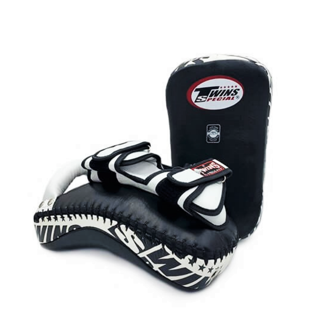 TWINS SPECIAL CURVED MUAY THAI KICK PADS - KPL12