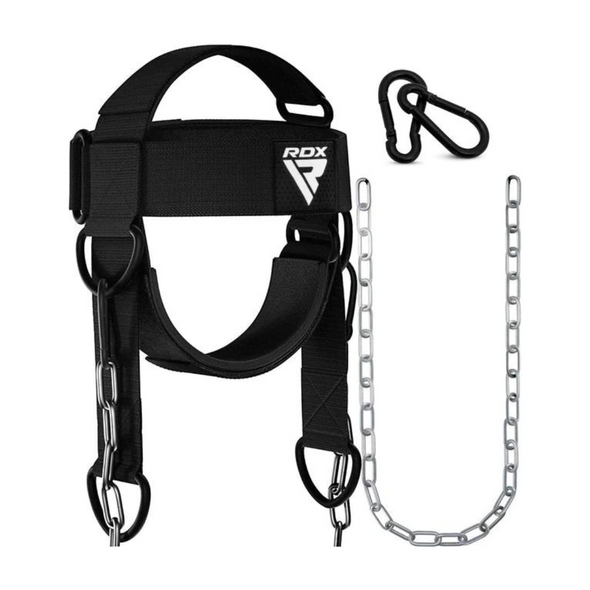 RDX H2 BLACK NECK HARNESS FOR WEIGHT LIFTING & STRENGTHENING EXERCISES