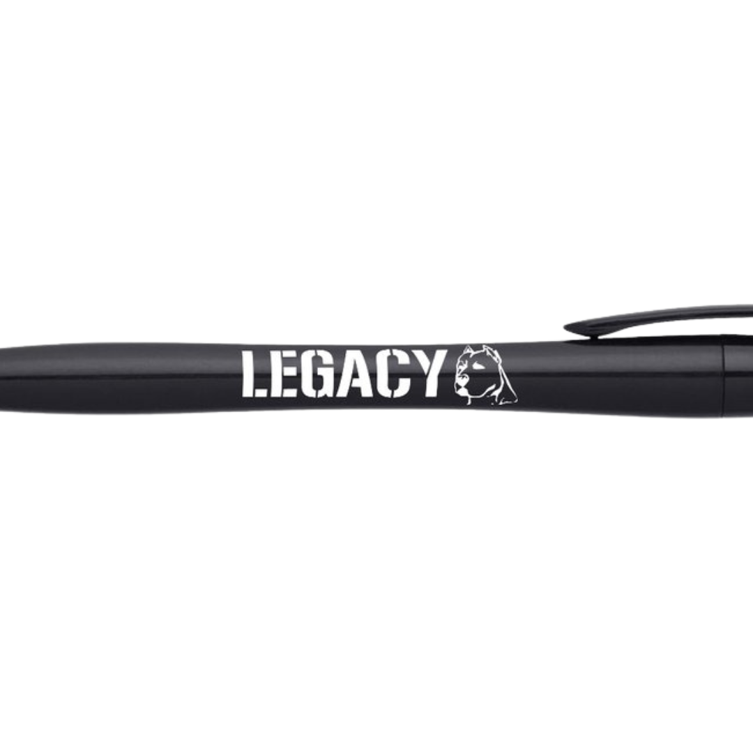 LEGACY FIGHT JOURNAL BOOK AND BALLPOINT PEN