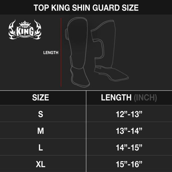 TOP KING PROFESSIONAL SHIN GUARDS - TKSGP-GL (NEW DESIGN)