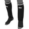 Fairtex elastic soft cloth shin pads SPE1 for Muay Thai and MMA training durable lightweight shin protection